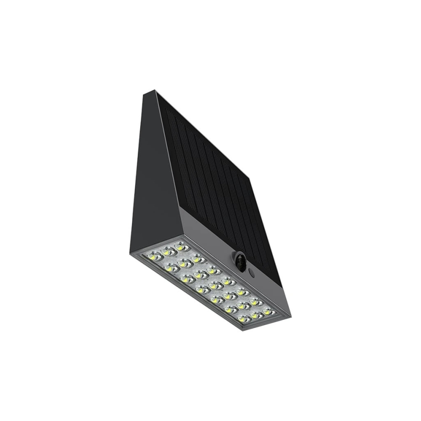 Viking - LED Stmívatelné solární nástěnné svítidlo se senzorem LED/2W/3,7V IP54 4000K 2000 mAh