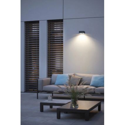 Viking - LED Stmívatelné solární nástěnné svítidlo se senzorem LED/2W/3,7V IP65 4000K 2000 mAh