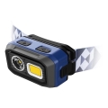 Viking - LED Stmívatelná nabíjecí čelovka se senzorem LED/5V IPX4 400 lm 3xAAA/1000 mAh