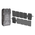 Viking - Power Bank s LED svítilnou, bezdrátovým nabíjením a solárním panelem Power Delivery 22,5W/20000 mAh