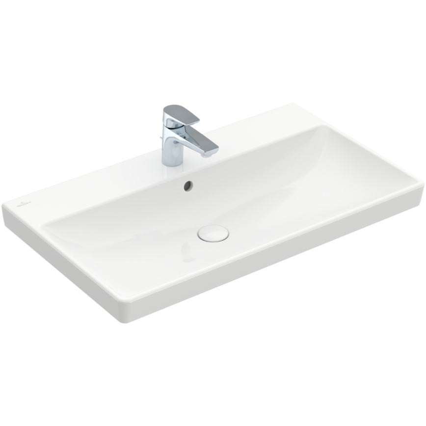 Villeroy & Boch 41568001 - Závěsné umyvadlo AVENTO 80x47 cm keramika/bílá