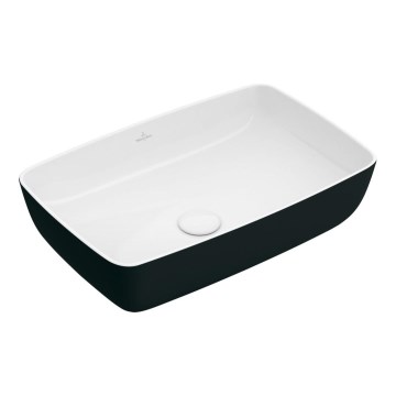 Villeroy & Boch 417258BCT8 - Umyvadlo na desku ARTIS 58x38,5 cm keramika/černá