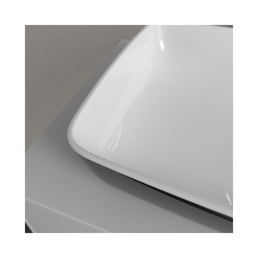 Villeroy & Boch 417258BCT8 - Umyvadlo na desku ARTIS 58x38,5 cm keramika/černá