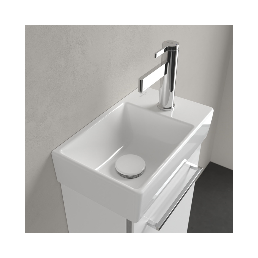 Villeroy & Boch 43003L01 - Závěsné umyvadlo AVENTO 36x22 cm keramika/bílá