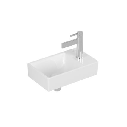 Villeroy & Boch 43003L01 - Závěsné umyvadlo AVENTO 36x22 cm keramika/bílá