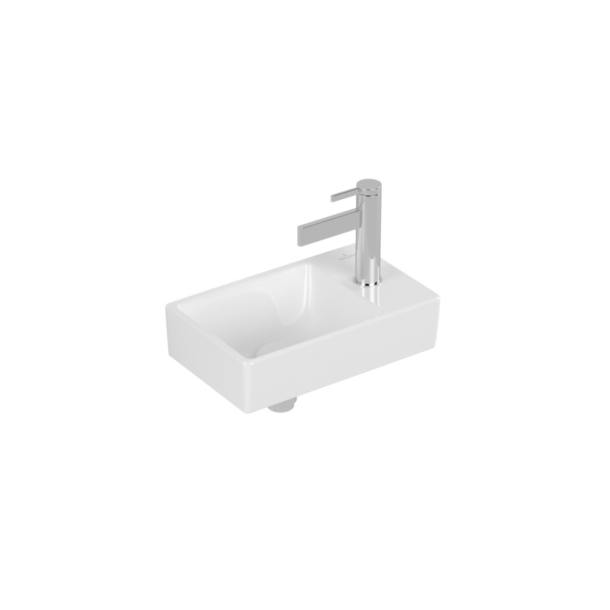 Villeroy & Boch 43003L01 - Závěsné umyvadlo AVENTO 36x22 cm keramika/bílá