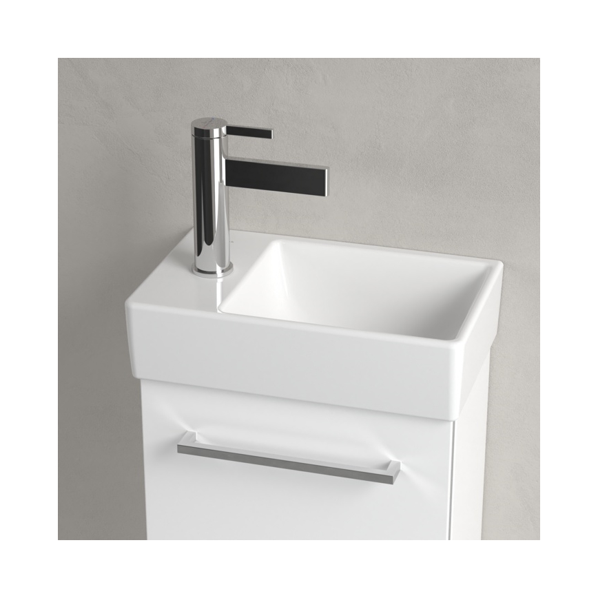 Villeroy & Boch 43003R01 - Závěsné umyvadlo AVENTO 36x22 cm keramika/bílá