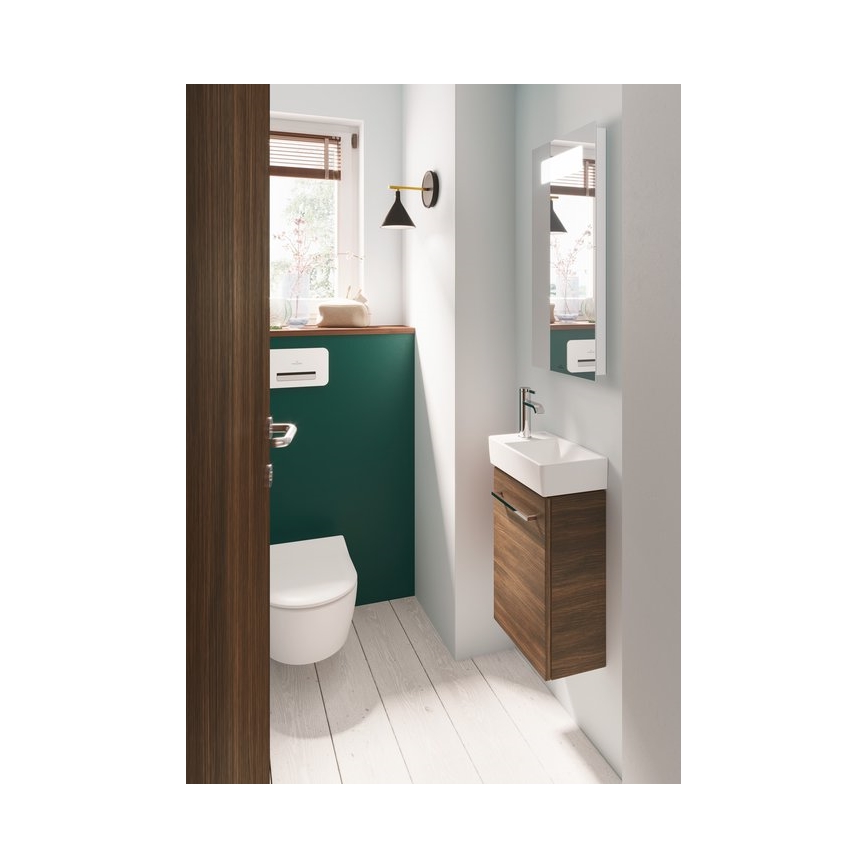 Villeroy & Boch 43003R01 - Závěsné umyvadlo AVENTO 36x22 cm keramika/bílá