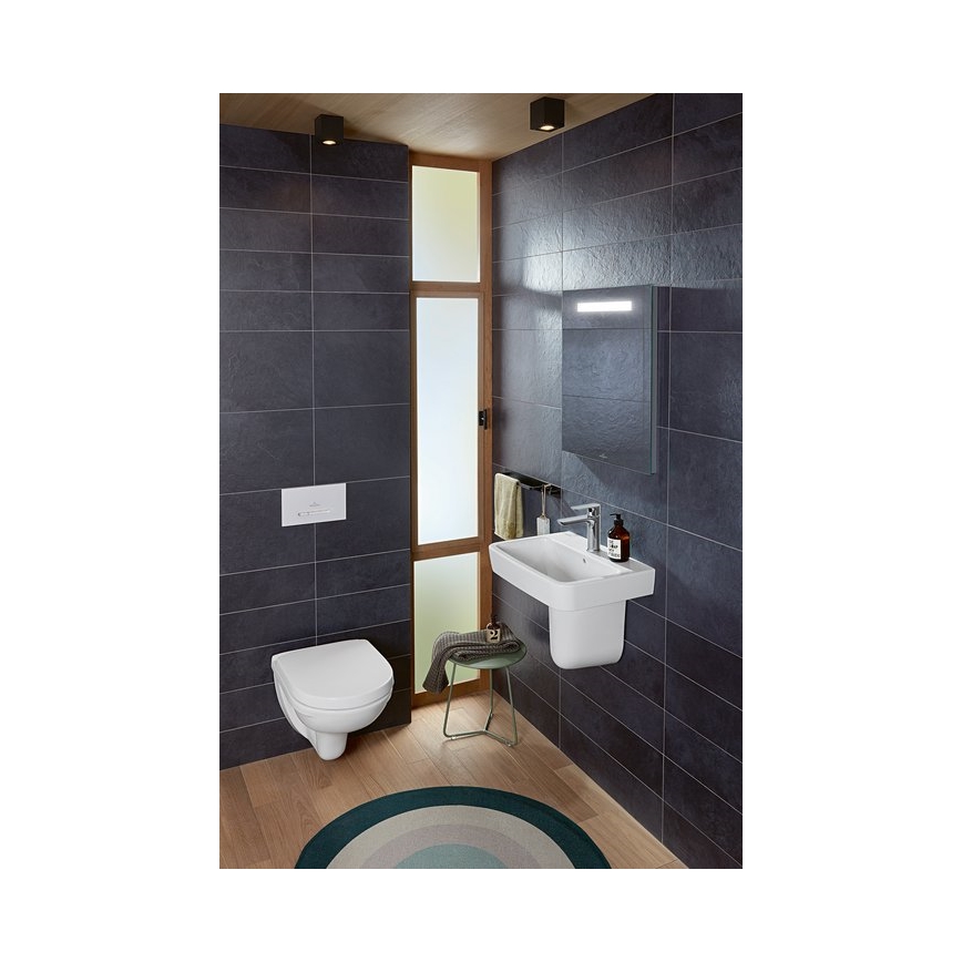 Villeroy & Boch 43445001 - Závěsné umyvadlo O.NOVO 50x37 cm keramika/bílá