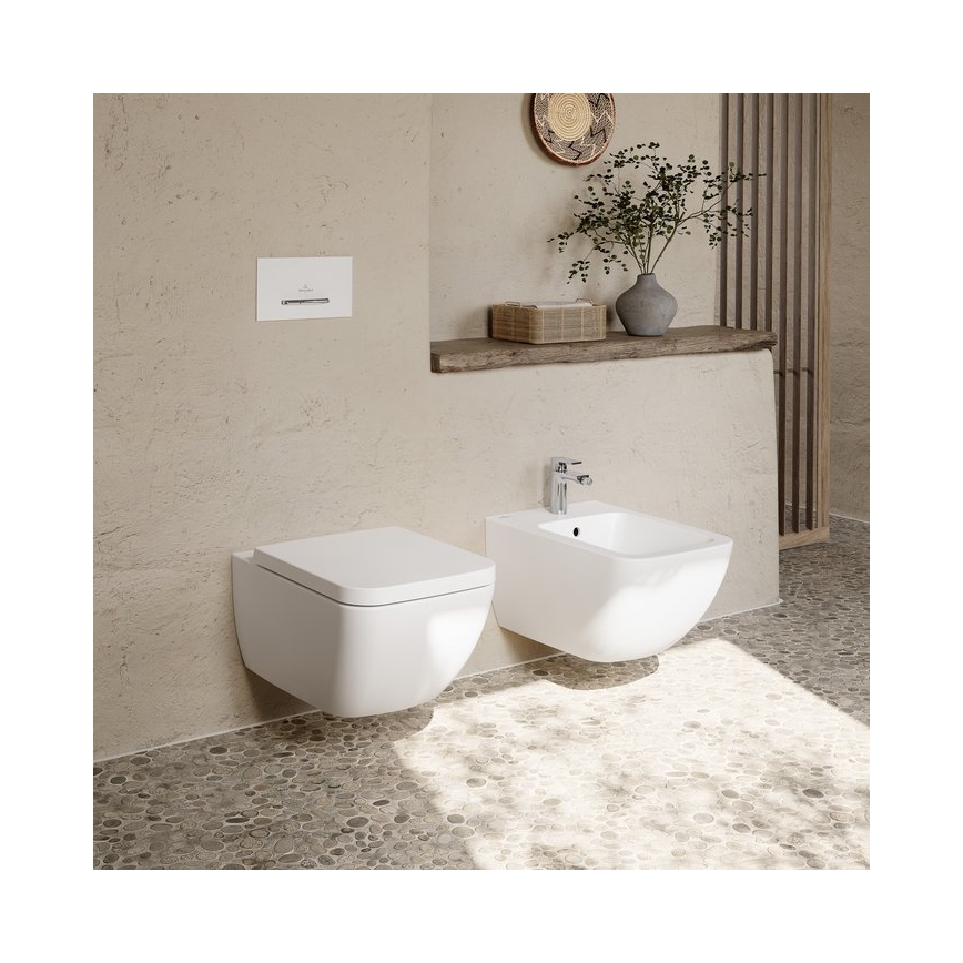 Villeroy & Boch 44110001 - Závěsný bidet VENTICELLO keramika/bílá