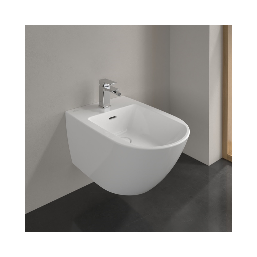 Villeroy & Boch 44700001 - Závěsný bidet SUBWAY 3.0 keramika/bílá