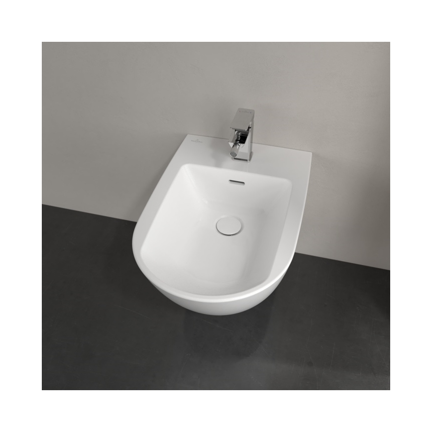 Villeroy & Boch 447000R1 - Závěsný bidet SUBWAY 3.0 keramika/bílá