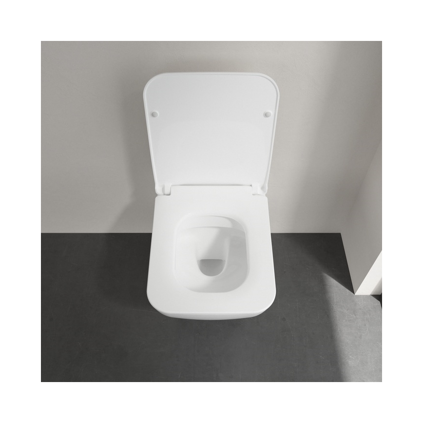 Villeroy & Boch 4611RL01 - Závěsné WC s prkénkem SoftClose VENTICELLO keramika/bílá