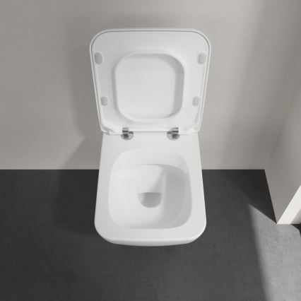 Villeroy & Boch 4611RS01 - Závěsné WC s prkénkem SoftClose VENTICELLO keramika/bílá