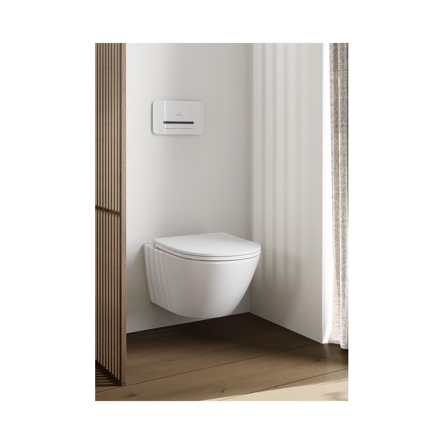 Villeroy & Boch 4670T001 - Závěsné WC SUBWAY 3.0 keramika/bílá