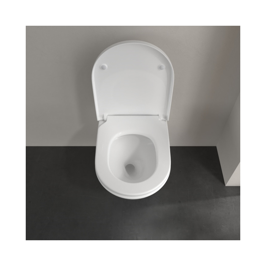 Villeroy & Boch 4670T0R1 - Závěsné WC SUBWAY 3.0 keramika/bílá