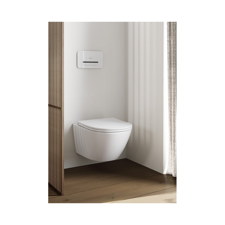 Villeroy & Boch 4670T0R1 - Závěsné WC SUBWAY 3.0 keramika/bílá