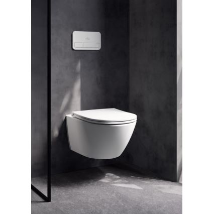 Villeroy & Boch 4670T0RW - Závěsné WC SUBWAY 3.0 keramika/bílá