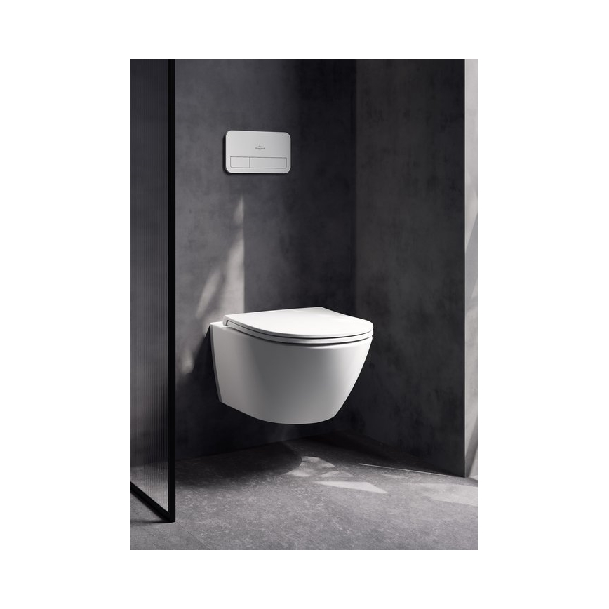 Villeroy & Boch 4670T0RW - Závěsné WC SUBWAY 3.0 keramika/bílá
