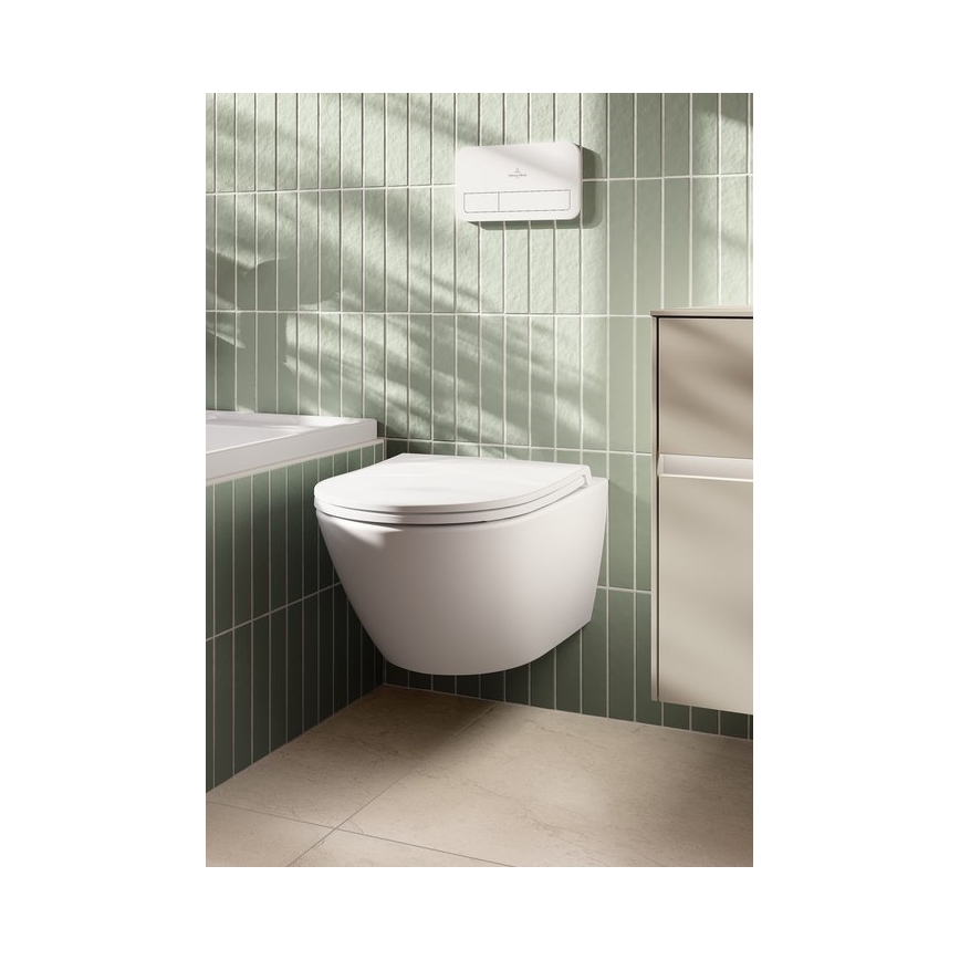 Villeroy & Boch 4670T0T2 - Závěsné WC SUBWAY 3.0 keramika/bílá