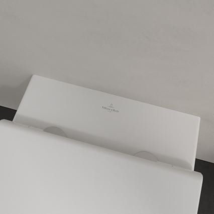 Villeroy & Boch 4670T901 - Závěsné WC s prkénkem SoftClose SUBWAY 3.0 keramika/bílá