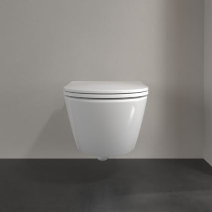 Villeroy & Boch 4670T9R1 - Závěsné WC s prkénkem SoftClose SUBWAY 3.0 keramika/bílá