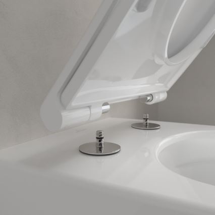 Villeroy & Boch 4670T9R1 - Závěsné WC s prkénkem SoftClose SUBWAY 3.0 keramika/bílá