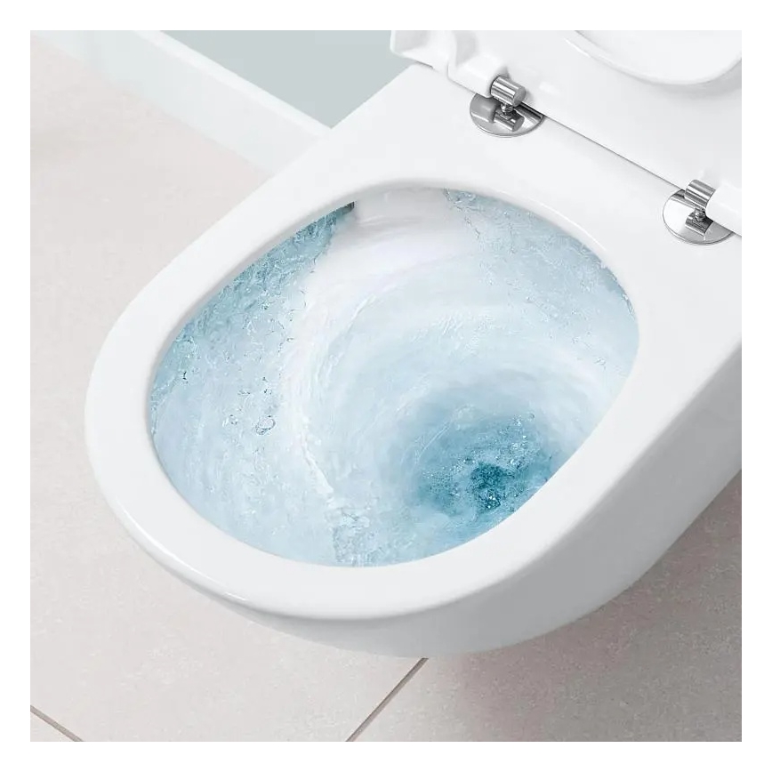 Villeroy & Boch 4670TS01 - Závěsné WC s prkénkem SoftClose SUBWAY 3.0 keramika/bílá