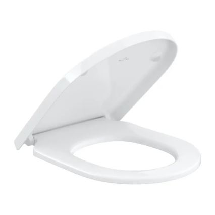 Villeroy & Boch 4670TSR1 - Závěsné WC s prkénkem SoftClose SUBWAY 3.0 keramika/bílá