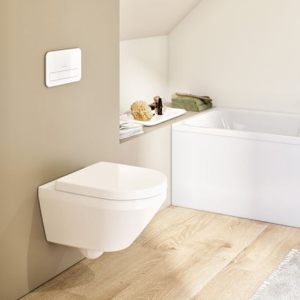 Villeroy & Boch 4694CL01 - Závěsné WC s prkénkem SoftClose ARCHITECTURA keramika/bílá