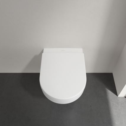 Villeroy & Boch 4694HR01 - Závěsné WC s prkénkem SoftClose ARCHITECTURA keramika/bílá