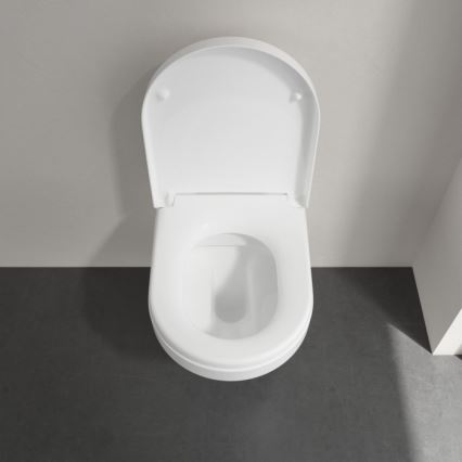 Villeroy & Boch 4694HR01 - Závěsné WC s prkénkem SoftClose ARCHITECTURA keramika/bílá