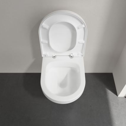 Villeroy & Boch 4694HR01 - Závěsné WC s prkénkem SoftClose ARCHITECTURA keramika/bílá