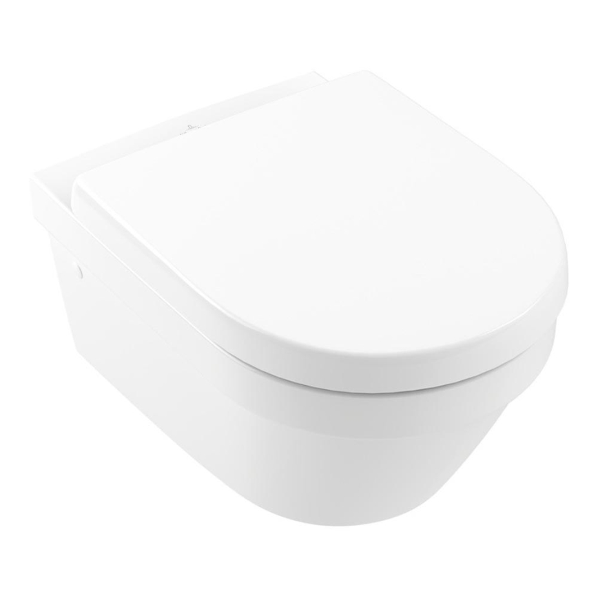 Villeroy & Boch 4694HR01 - Závěsné WC s prkénkem SoftClose ARCHITECTURA keramika/bílá
