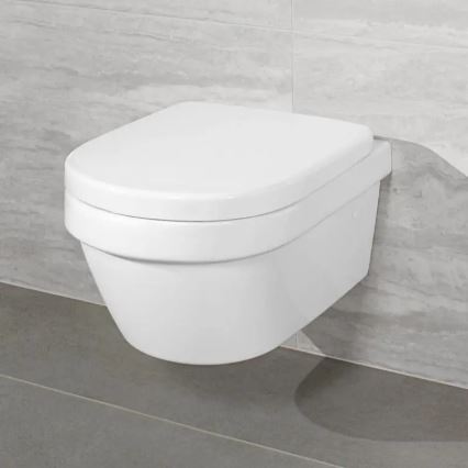 Villeroy & Boch 4694HRR1 - Závěsné WC s prkénkem SoftClose ARCHITECTURA keramika/bílá