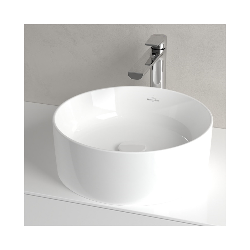 Villeroy & Boch 4A184001 - Umyvadlo na desku COLLARO pr. 40 cm keramika/bílá