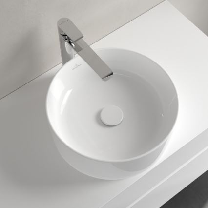 Villeroy & Boch 4A184001 - Umyvadlo na desku COLLARO pr. 40 cm keramika/bílá