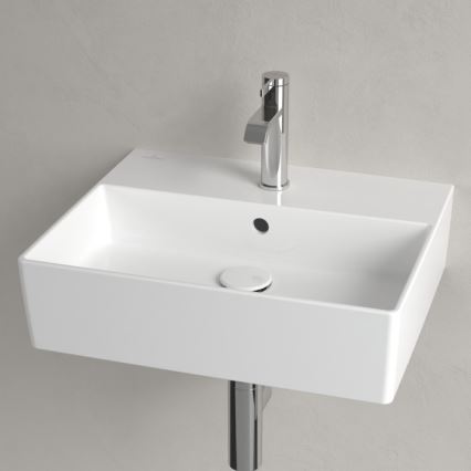 Villeroy & Boch 4A225G01 - Závěsné umyvadlo/na desku MEMENTO 50x42cm keramika/bílá
