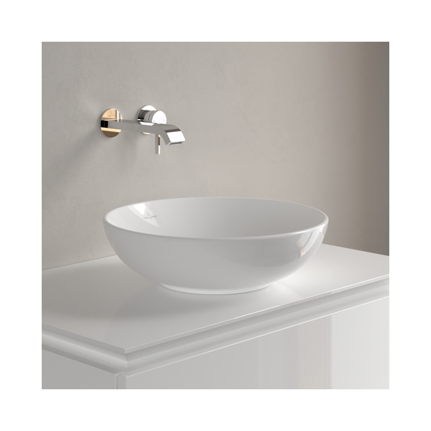 Villeroy & Boch 4A460001 - Umyvadlo na desku LOOP&FRIENDS pr. 42 cm keramika/bílá