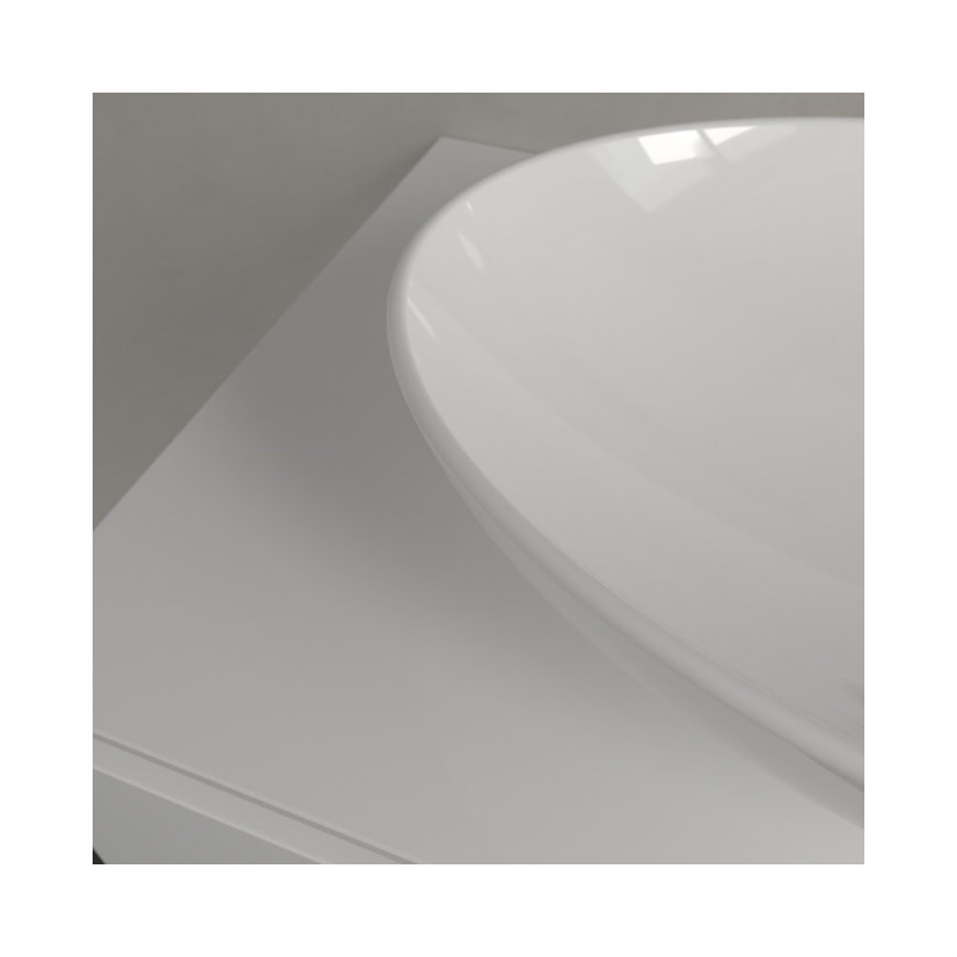 Villeroy & Boch 4A470001 - Umyvadlo na desku LOOP&FRIENDS 56x38 cm keramika/bílá