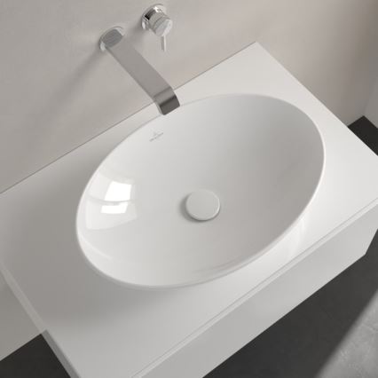 Villeroy & Boch 4A4701R1 - Umyvadlo na desku LOOP&FRIENDS 56x38 cm keramika/bílá