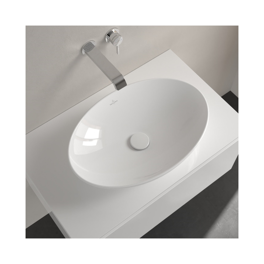 Villeroy & Boch 4A4701R1 - Umyvadlo na desku LOOP&FRIENDS 56x38 cm keramika/bílá