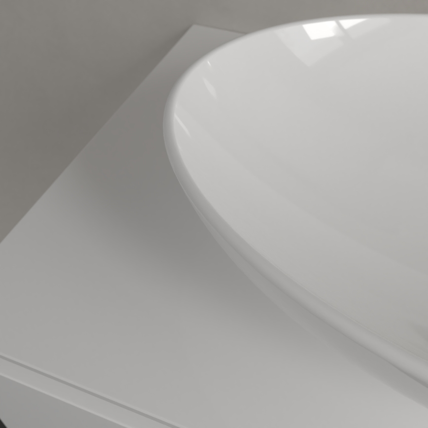Villeroy & Boch 4A4701R1 - Umyvadlo na desku LOOP&FRIENDS 56x38 cm keramika/bílá