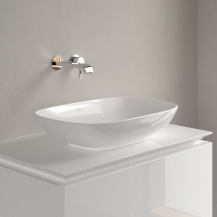 Villeroy & Boch 4A490001 - Umyvadlo na desku LOOP&FRIENDS 56x38 cm keramika/bílá