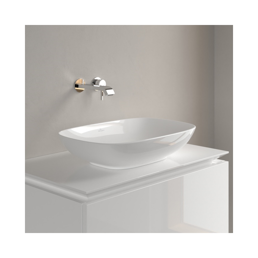 Villeroy & Boch 4A490001 - Umyvadlo na desku LOOP&FRIENDS 56x38 cm keramika/bílá