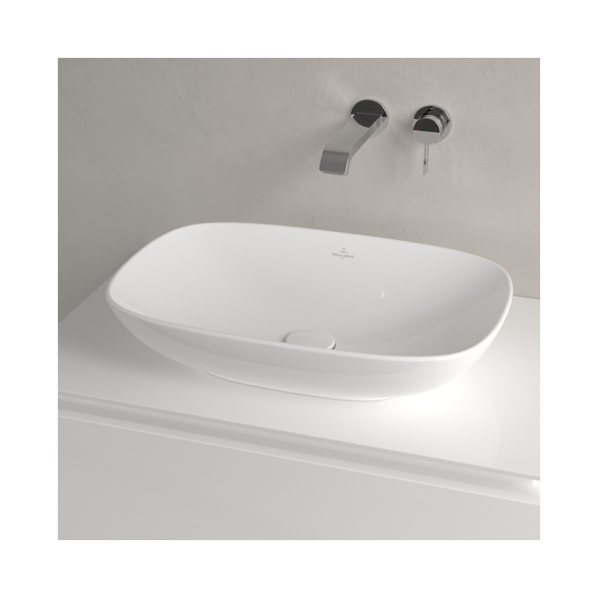 Villeroy & Boch 4A490001 - Umyvadlo na desku LOOP&FRIENDS 56x38 cm keramika/bílá