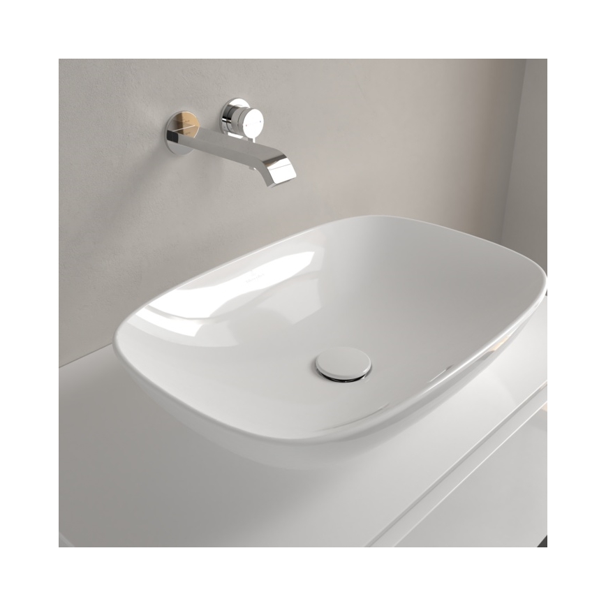 Villeroy & Boch 4A490001 - Umyvadlo na desku LOOP&FRIENDS 56x38 cm keramika/bílá