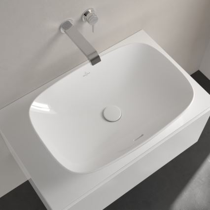 Villeroy & Boch 4A500001 - Umyvadlo na desku LOOP&FRIENDS 62x42 cm keramika/bílá