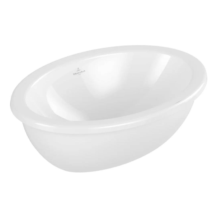Villeroy & Boch 4A530001 - Zápustné umyvadlo LOOP&FRIENDS 43x29 cm keramika/bílá