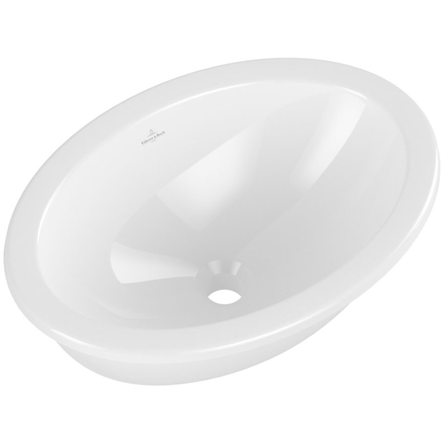 Villeroy & Boch 4A540001 - Zápustné umyvadlo LOOP&FRIENDS 48,5x32,5 cm keramika/bílá